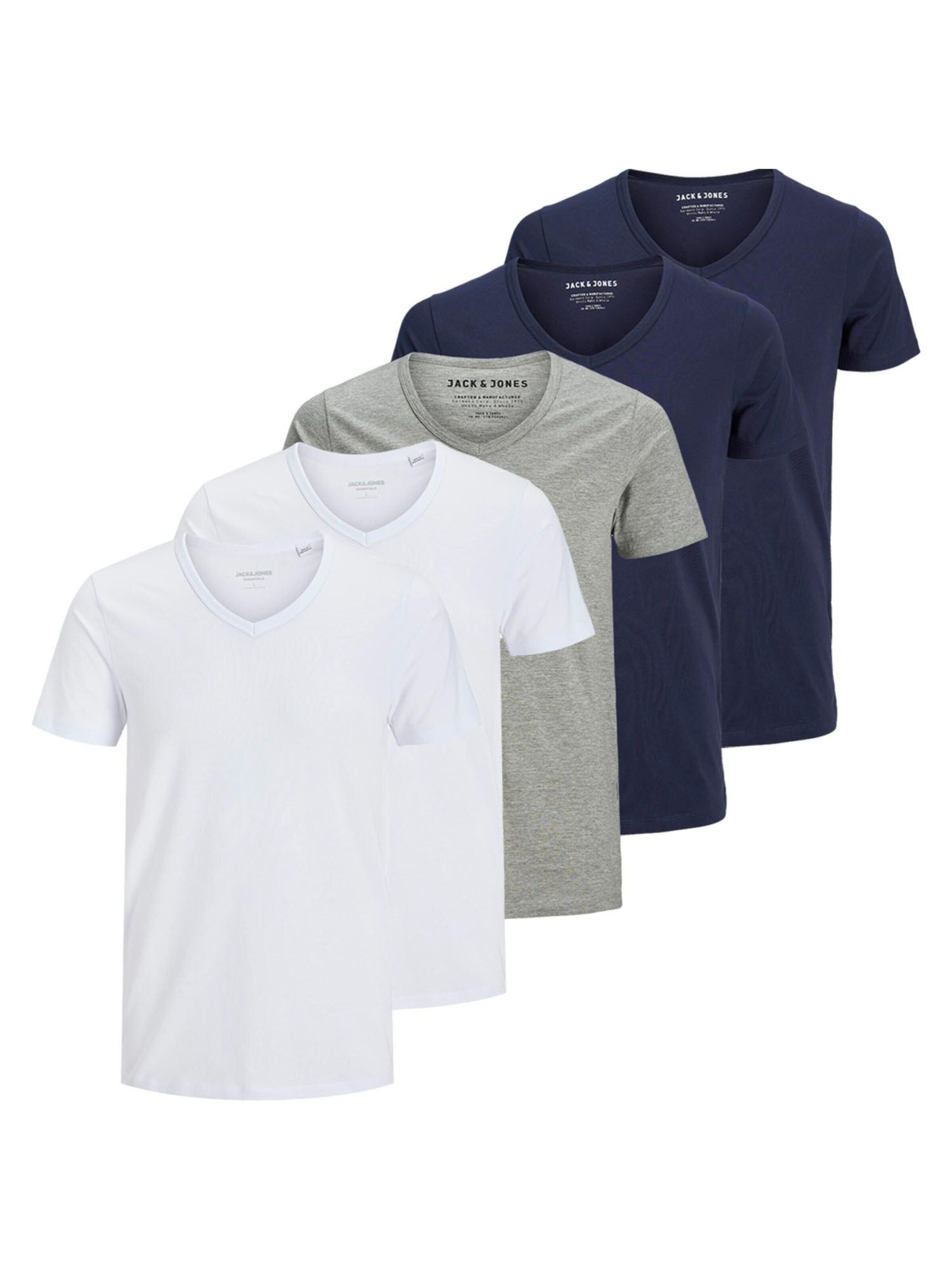 JACK & JONES Shirt 'Essentials'‌‌‌‌‌‌ in Mischfarben: Vorderseite