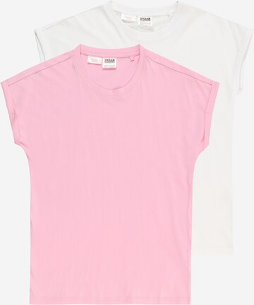 Urban Classics Shirt in Roze: voorkant