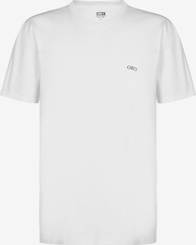 Obey T-Shirt 'Conformity Trance' en bleu / rose / noir / blanc, Vue avec produit