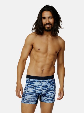 DANISH ENDURANCE Boxer shorts 'Sports Trunks' in Blue: front