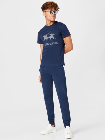 La Martina T-Shirt in Blau