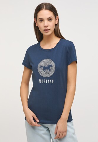 MUSTANG T-Shirt in Blau: predná strana