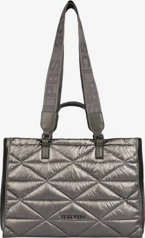 Scalpers Handbag in Grey: front