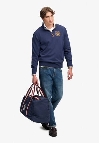 Superdry & Co Sweatshirt 'Varsity' in Blau