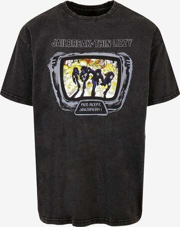 T-Shirt 'Thin Lizzy - Jailbreak' Merchcode en noir : devant
