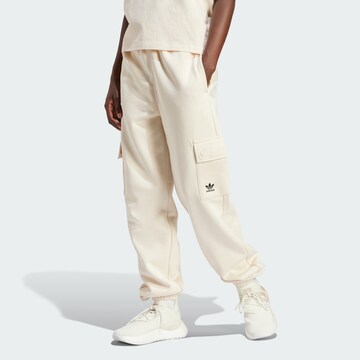 ADIDAS ORIGINALS Loosefit Housut värissä beige: edessä