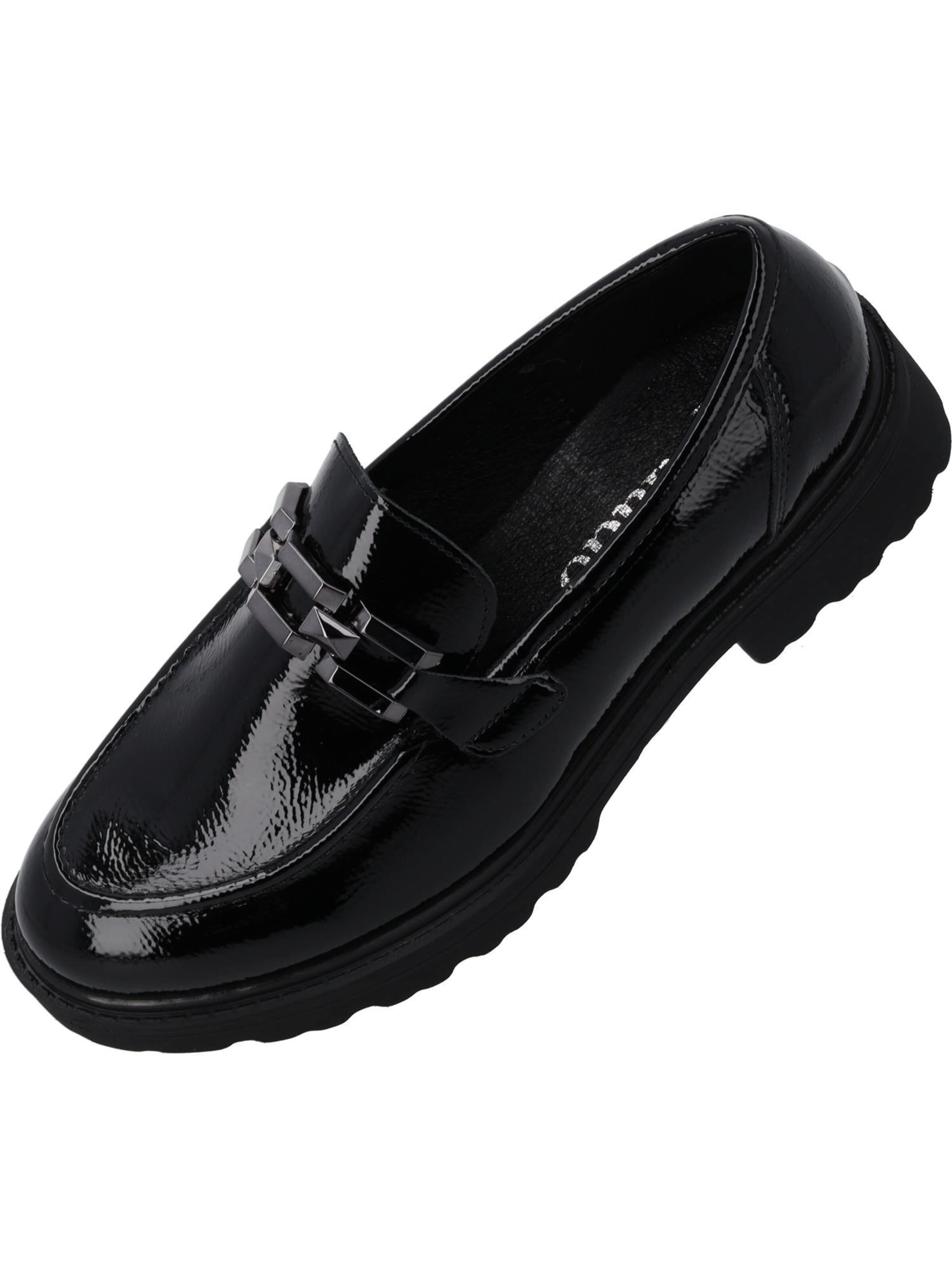 Palado Slipper 'Palado Mandes'‌‌‌‌‌‌ in Schwarz: Vorderseite