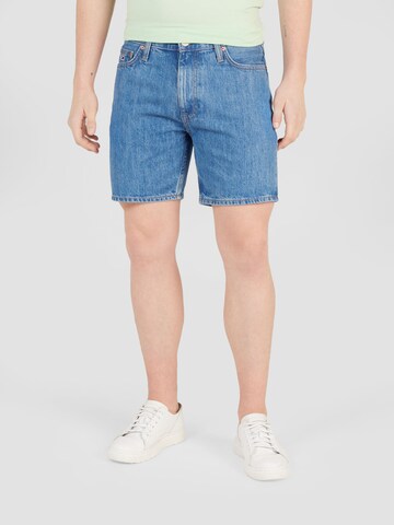 Tommy Jeans Regular Shorts in Blau: predná strana