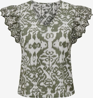 ONLY - Blusa 'LOU' en verde: frente