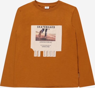 T-Shirt 'Acer' Hust & Claire en orange : devant