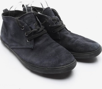 PRADA Stiefeletten 42 in Blau: Vorderseite