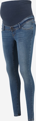 MAMALICIOUSSlimfit Traperice - plava boja: prednji dio