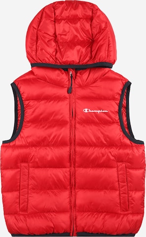 Champion Authentic Athletic Apparel Vest in Red: front