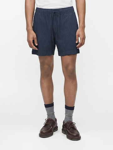 Abercrombie & Fitch Обычный Штаны в Синий: спереди