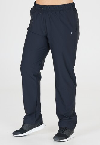 Q by Endurance Regular Sports trousers 'Carpo' in Black: front