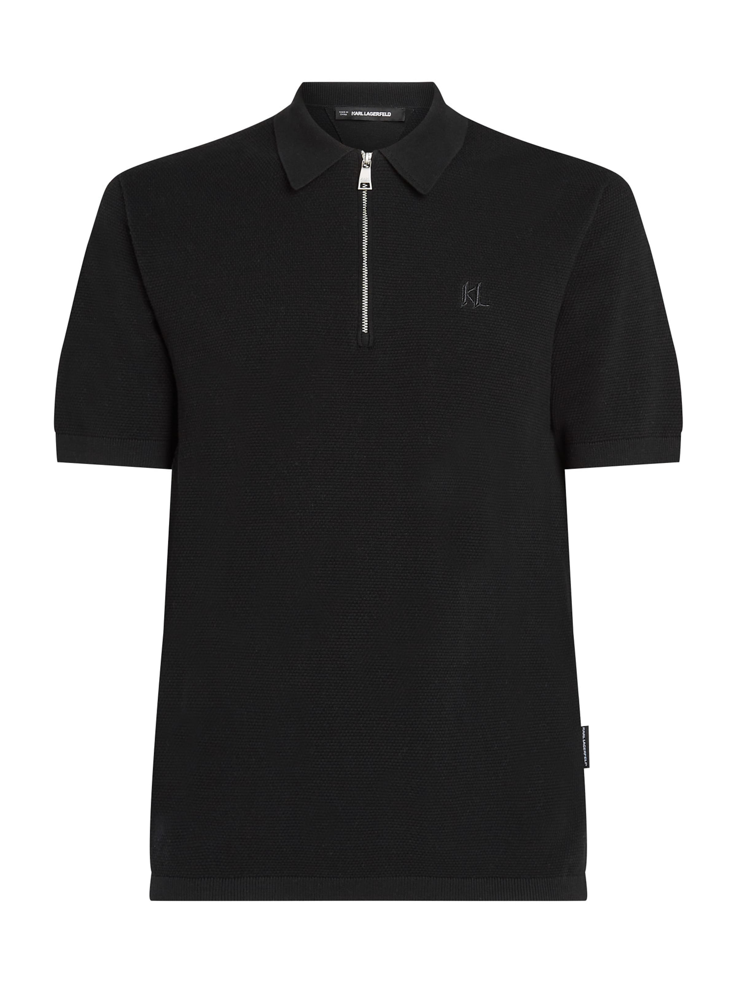 Pullover di Karl Lagerfeld in nero: frontale