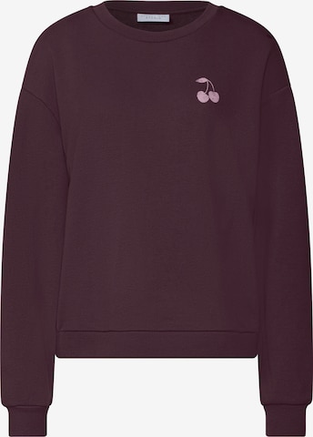 Street One Studio Sweatshirt in Purple: front