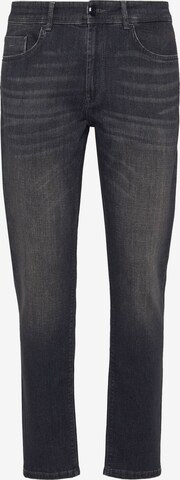 Boggi Milano Regular Jeans in Grey: front