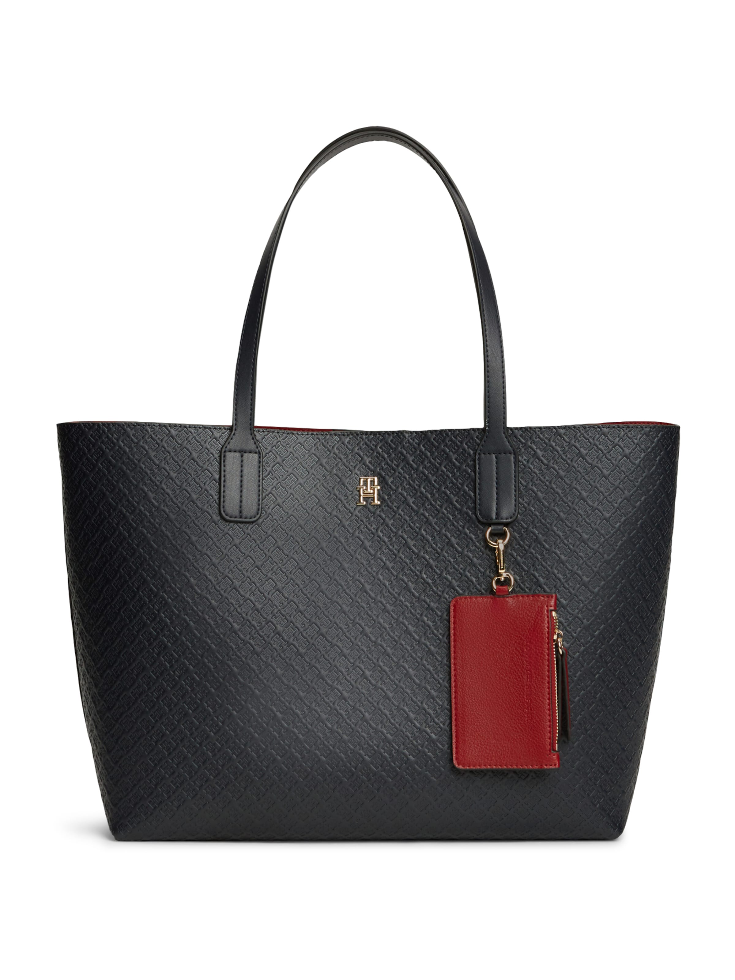 TOMMY HILFIGER Shopper táska 'TOTE MONO' - kék: elől