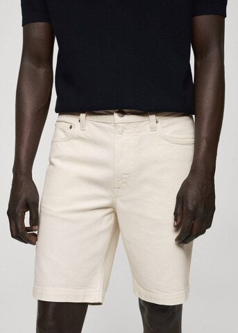 Regular Pantalon 'Jarod' MANGO MAN en beige