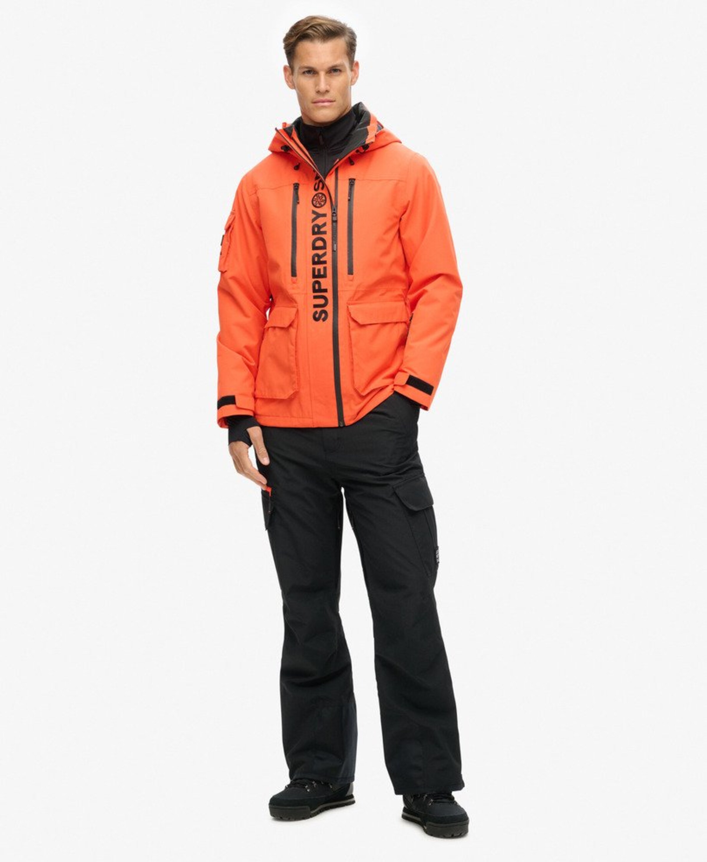 Superdry Outdoorjas in Oranje