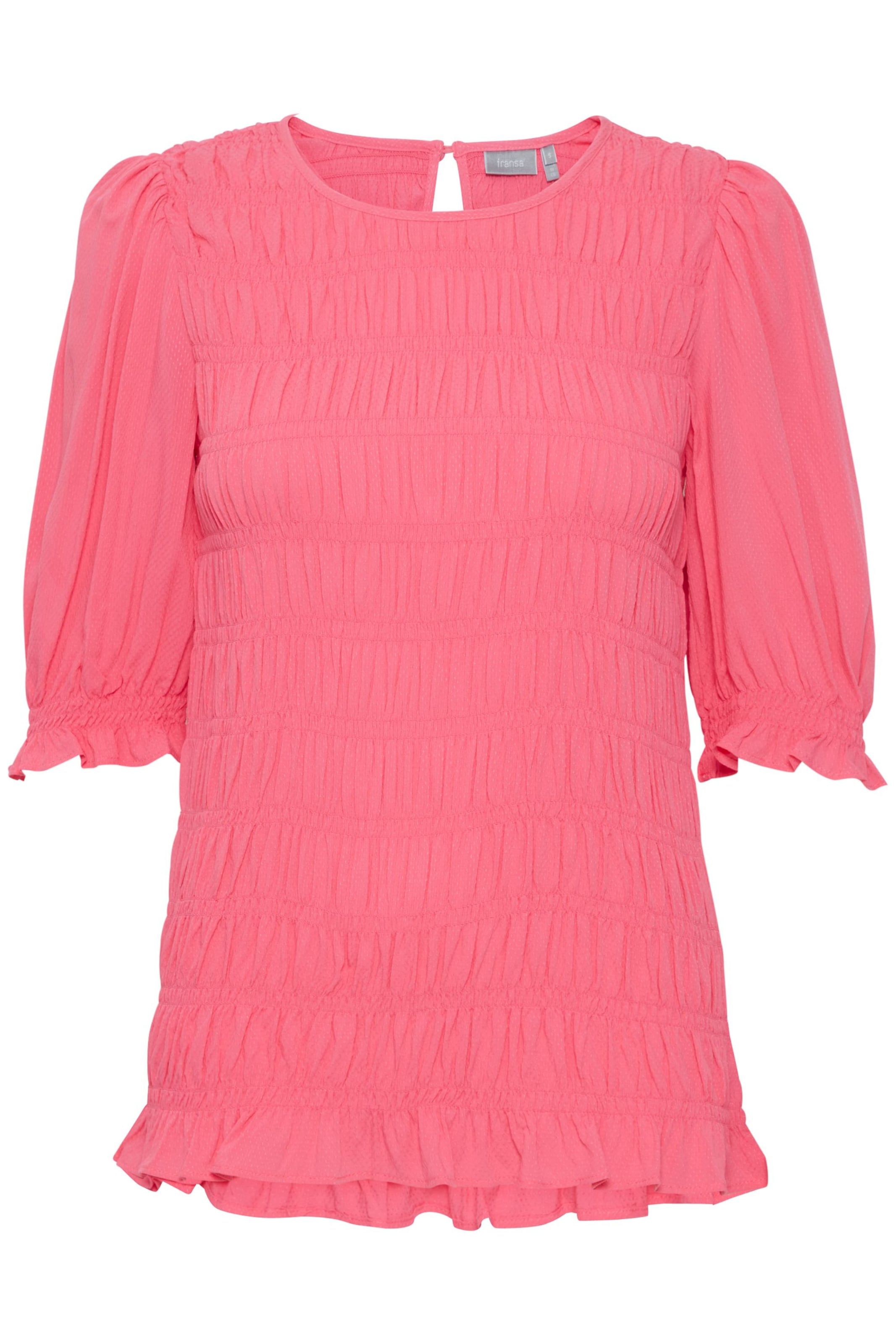 Chemisier 'Malu' Fransa en rose : devant