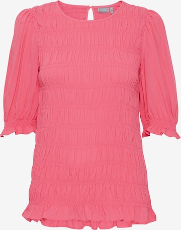 Fransa Blouse 'Malu' in Roze: voorkant