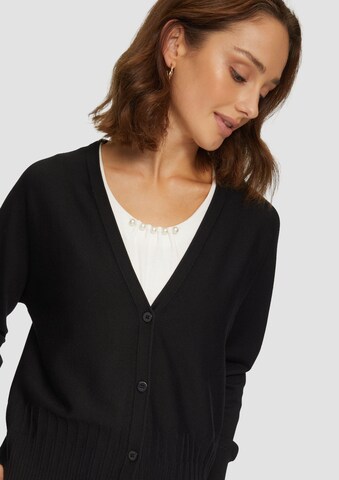 Cardigan s.Oliver BLACK LABEL en noir