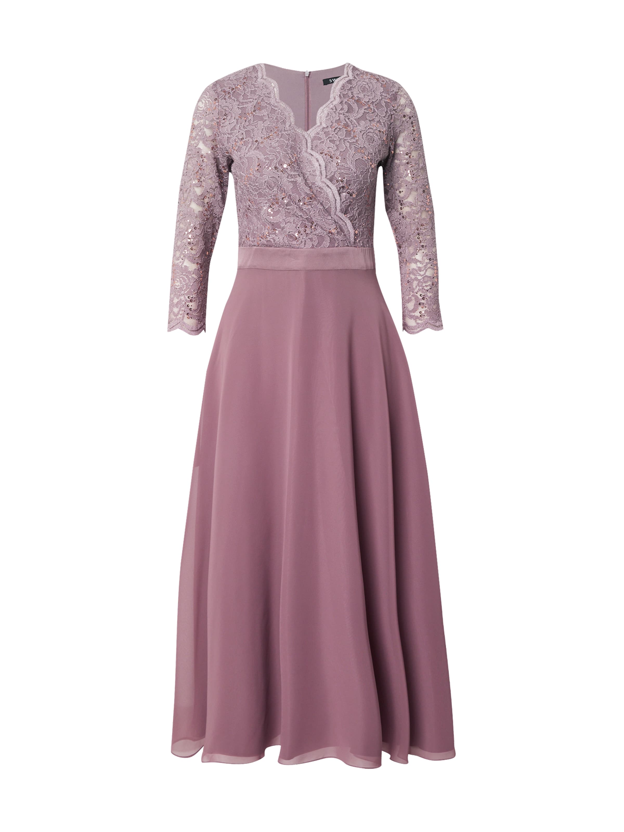 SWING Βραδινό φόρεμα σε λιλά: μπροστά