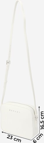 REPLAY Crossbody Bag in White