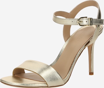 Lauren Ralph Lauren Sandals 'GWEN' in Gold: front