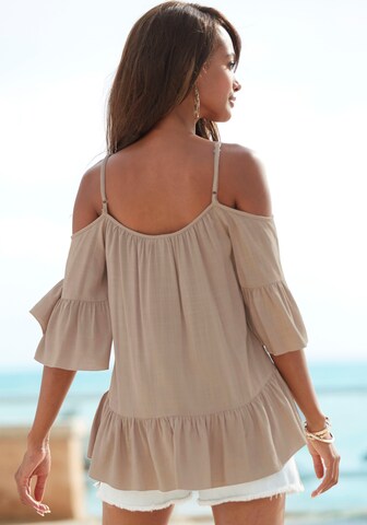 BUFFALO Bluse in Beige