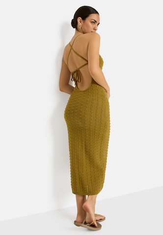 Robes en maille LSCN by LASCANA en vert