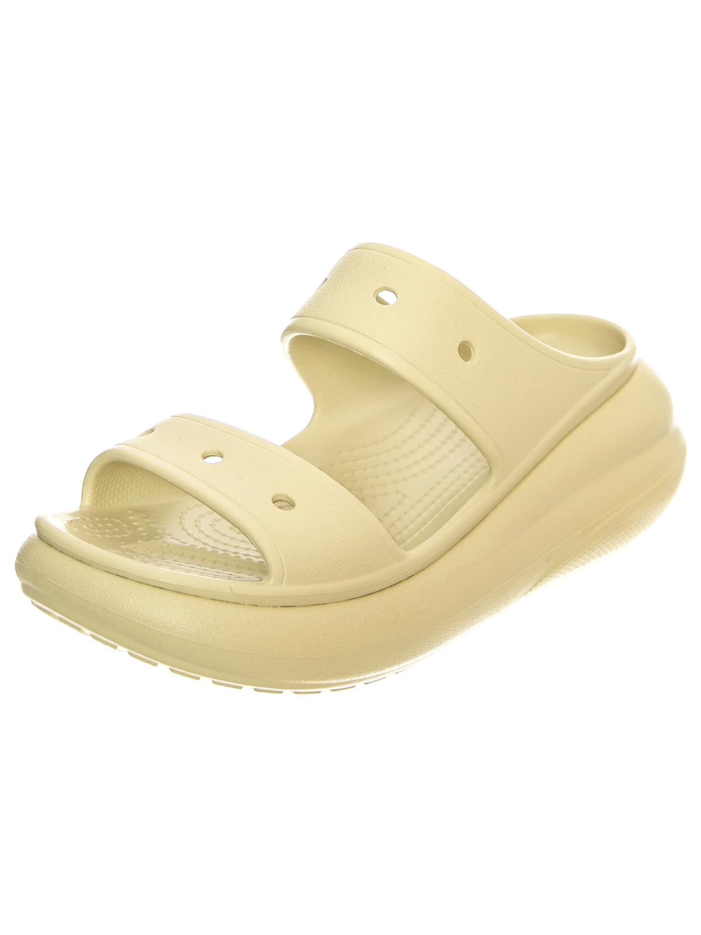 Crocs Pantoletter i beige: forside
