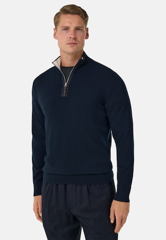 Boggi Milano Sweater in Blue: front