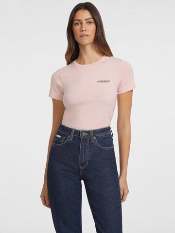 GUESS JEANS T-Shirt in Pink: predná strana