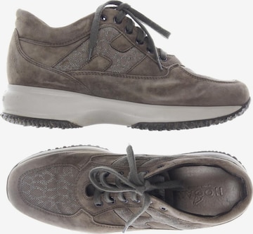 HOGAN Sneakers & Trainers in 37 in Brown: front