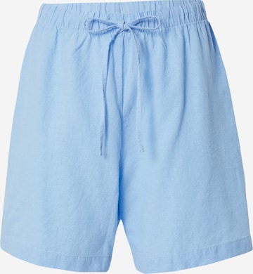 Monki Loosefit Shorts in Blau: predná strana