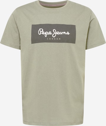 Pepe Jeans T-Shirt 'AARON' in Grün: predná strana