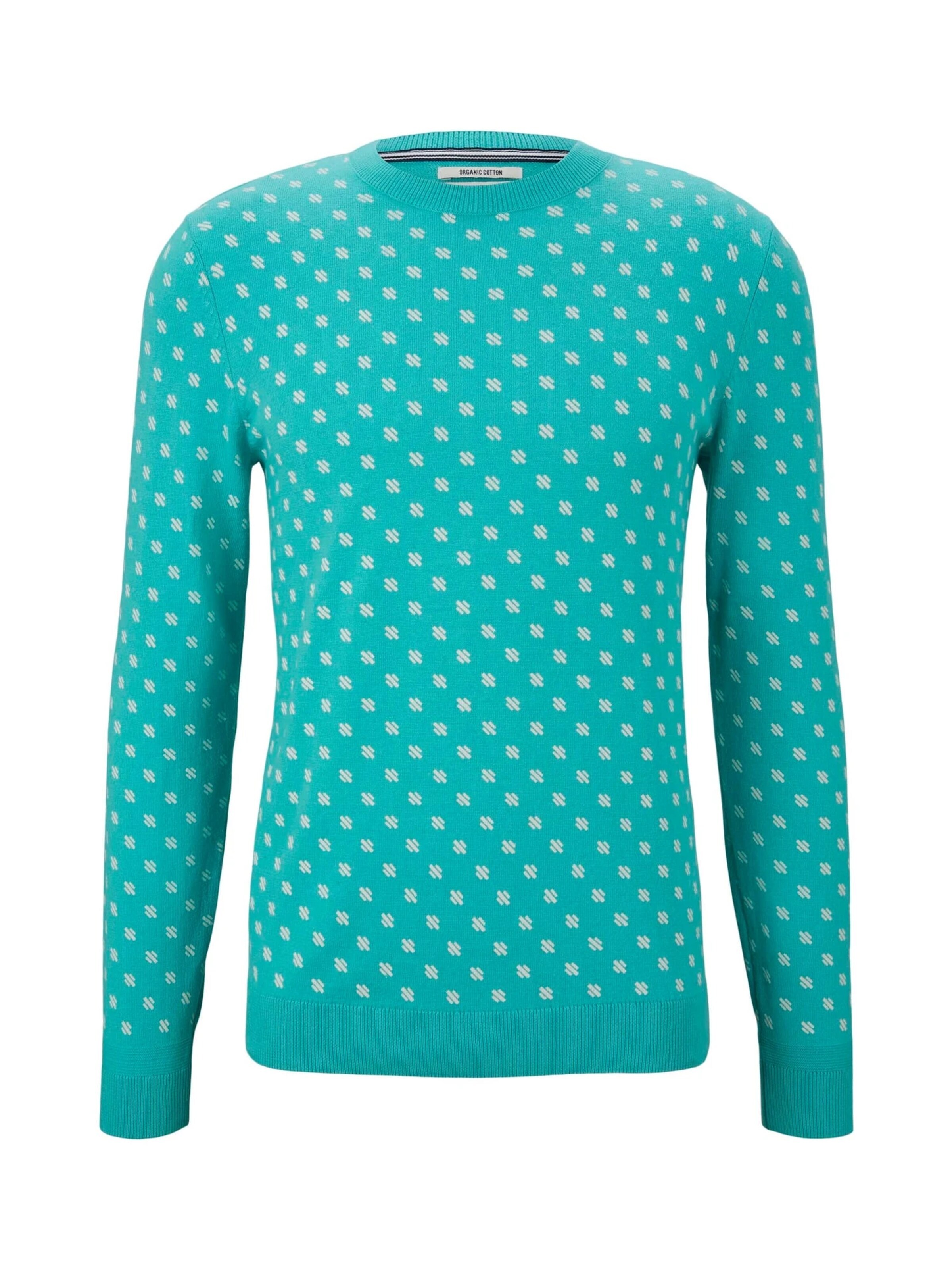 TOM TAILOR Sweatshirt in Green: front