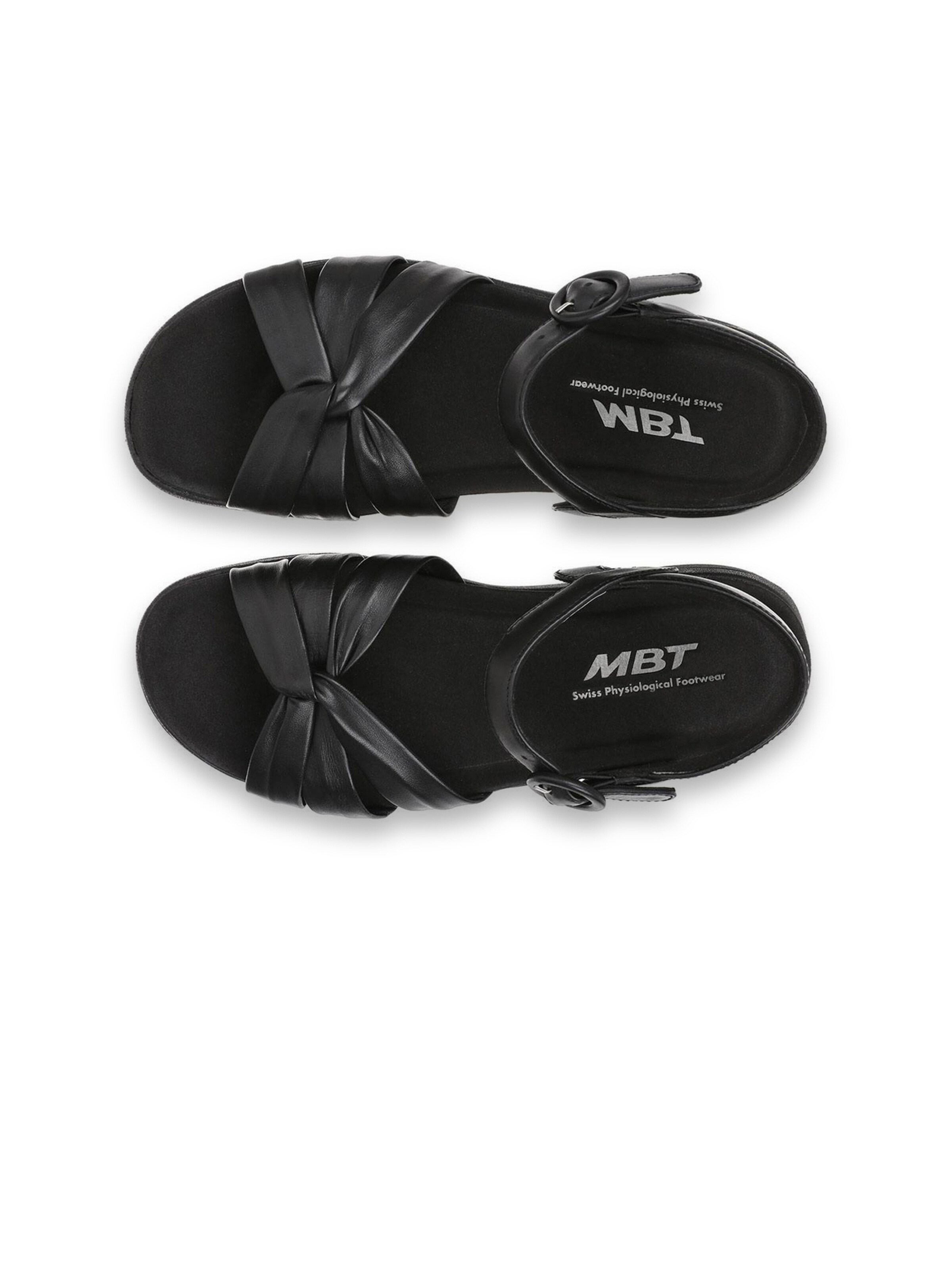 MBT - Sandalias ' KAWERIA 7 ' en negro: arriba