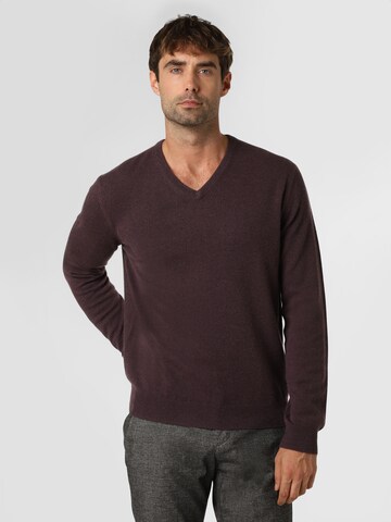 Andrew James Sweater in Purple: front