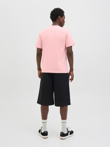 JACK & JONES T-Shirt 'JCOSago' in Pink