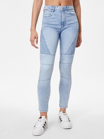 ONLY Skinny Jeans 'ROYAL' in Blauw: voorkant