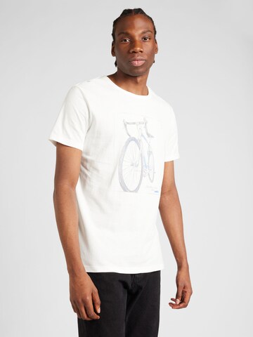 T-Shirt 'BLAIZE' Ragwear en blanc : devant