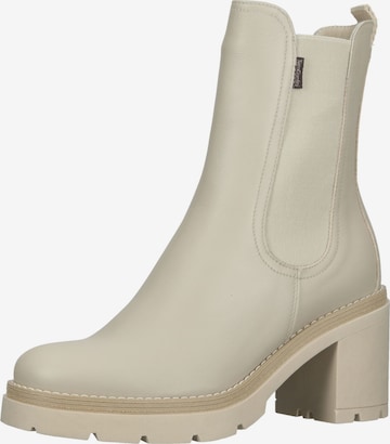 Nero Giardini Chelsea boots in Beige: voorkant