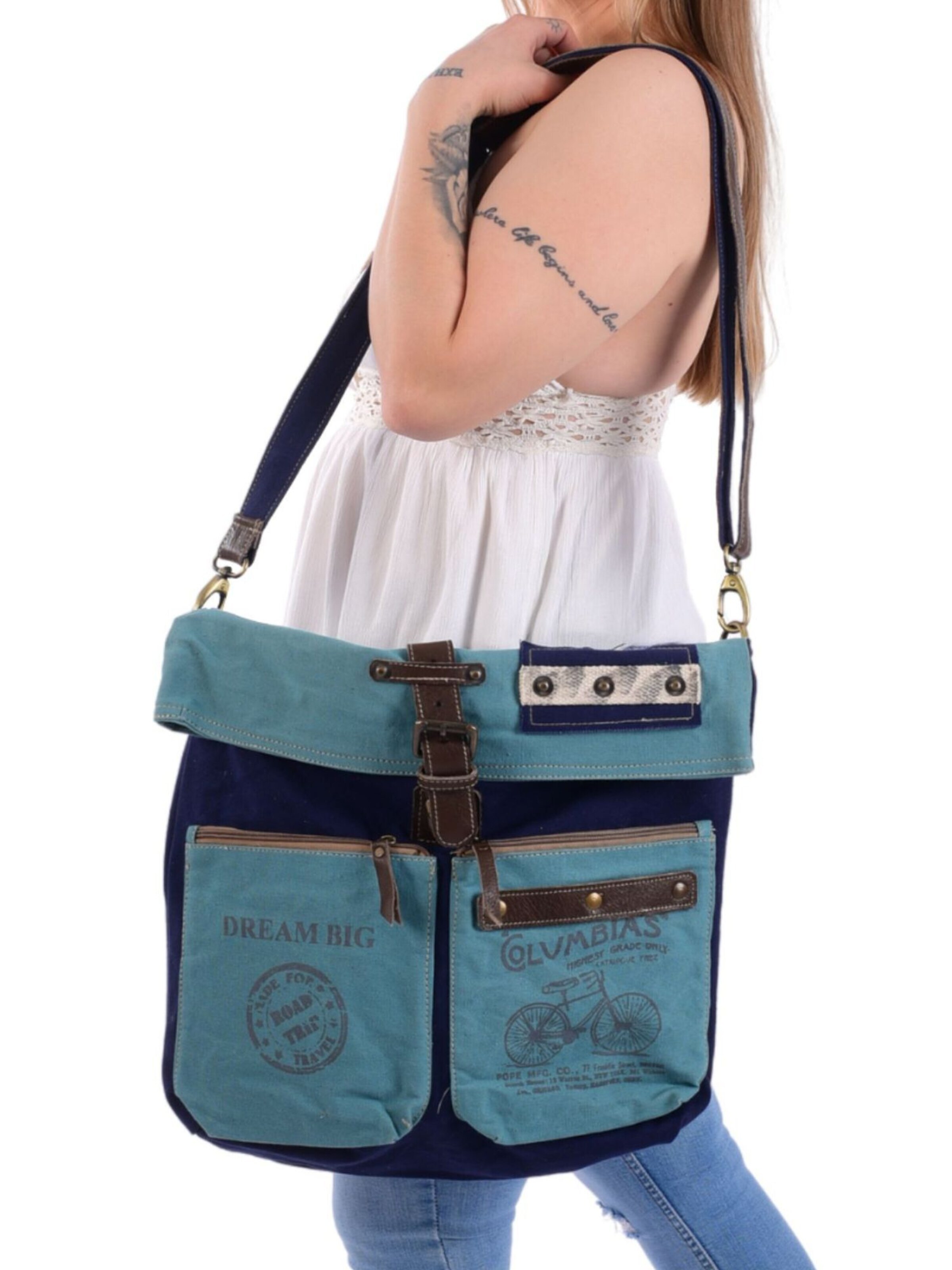 Sunsa Crossbody Bag 'Sunsa' in Blue