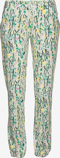 VIVANCE Pidžamas bikses 'Dreams', krāsa - dzeltens / zaļš / rožkrāsas / melns / balts, Preces skats