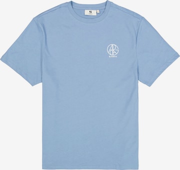 GARCIA Shirt 'Garcia - Heren t-shirt' in Blauw: voorkant