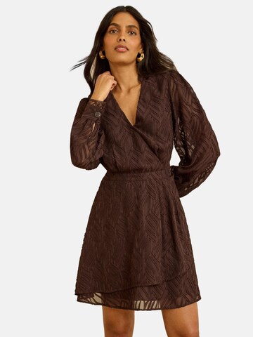 love & roses Платье в Коричневый: спереди